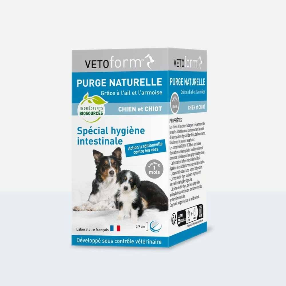 Purge 50 comprimés Chien Chiot Vetoform