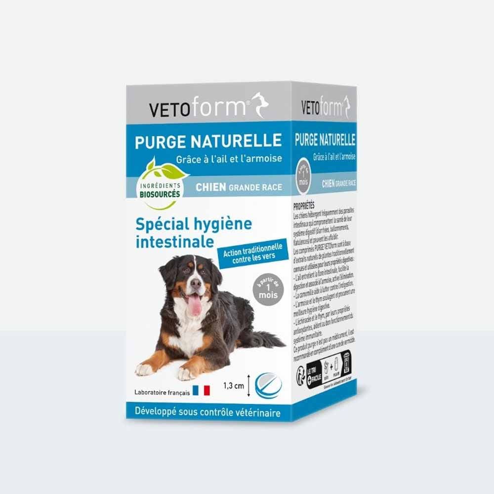 Purge 50 comprimés Chien Grande Race Vetoform