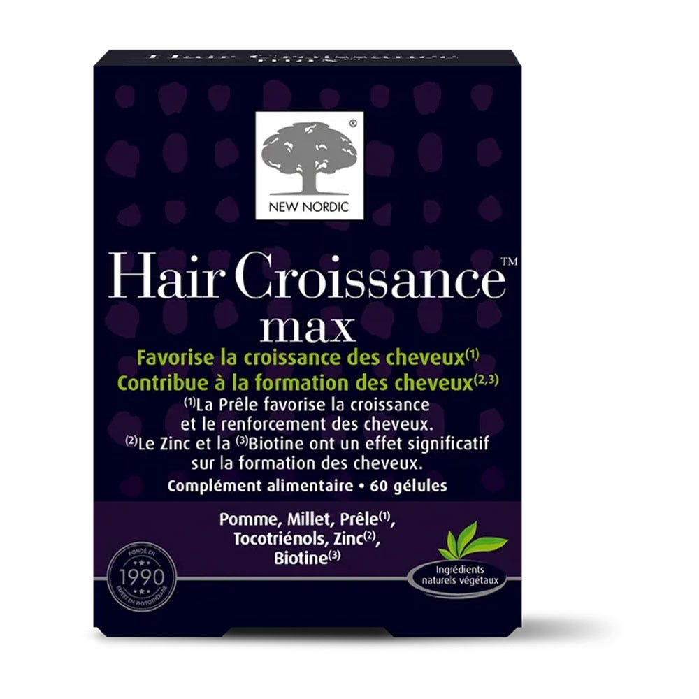 New Nordic Hair Croissance Max 60 gélules