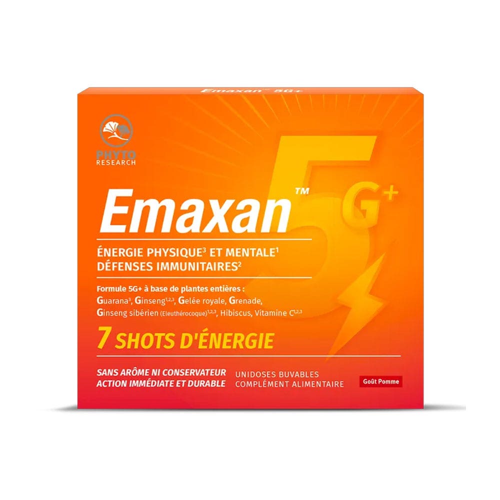 Phytoresearch Emaxan 5G+ 7 unités