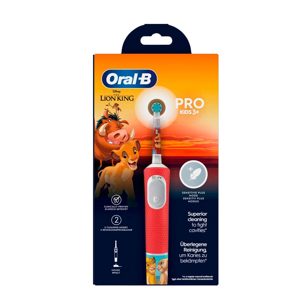 Oral-B Kids Brosse À Dents Électrique 3ans Et Plus Roi Lion x1