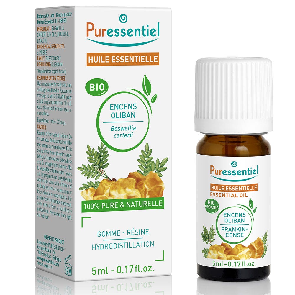Puressentiel Huiles Essentielles Encens Oliban 5ml
