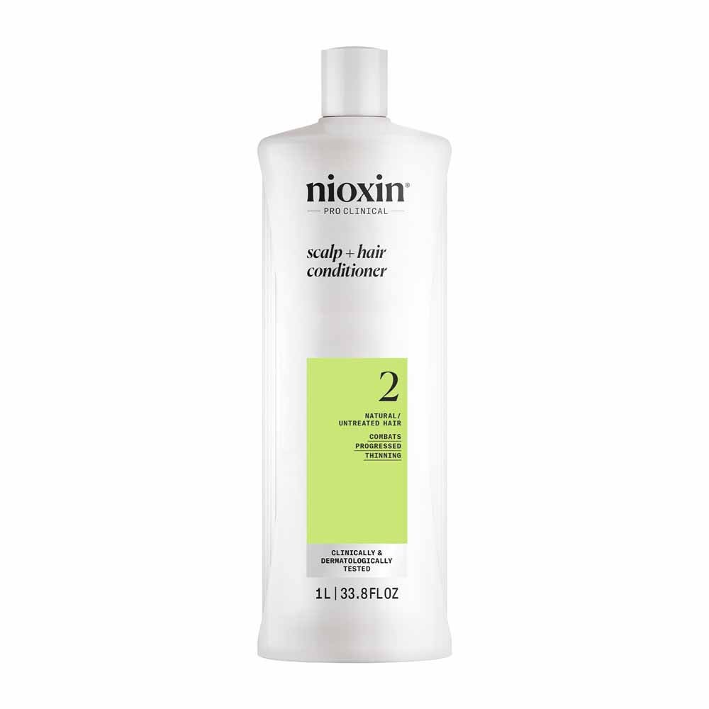 Nioxin Après-Shampooing System 2 Cheveux Naturels et Chute Avancée 1L