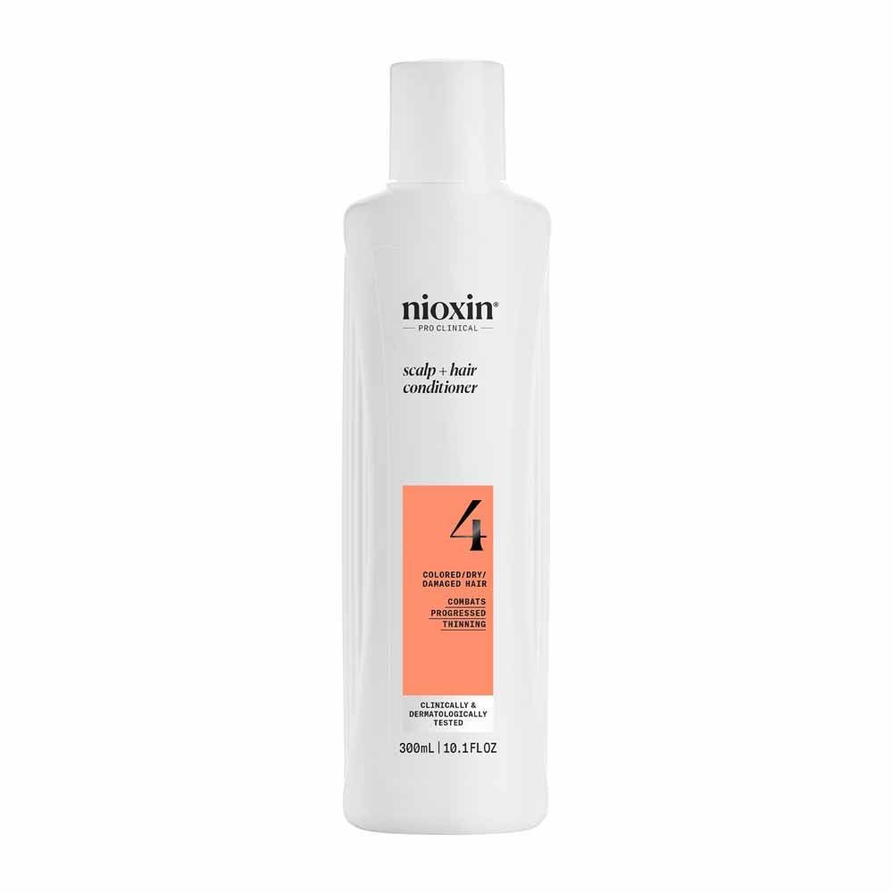 Nioxin Après-Shampooing System 4 Cheveux Colorés/secs/abîmés et Chute Avancée 300ml