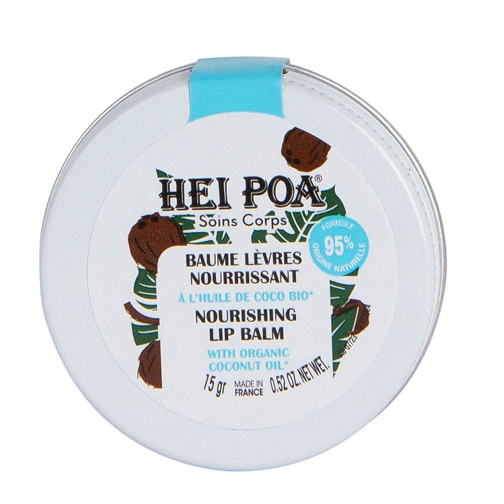 Hei Poa Soins Corps Baume lèvres nourrissant Coco 15g