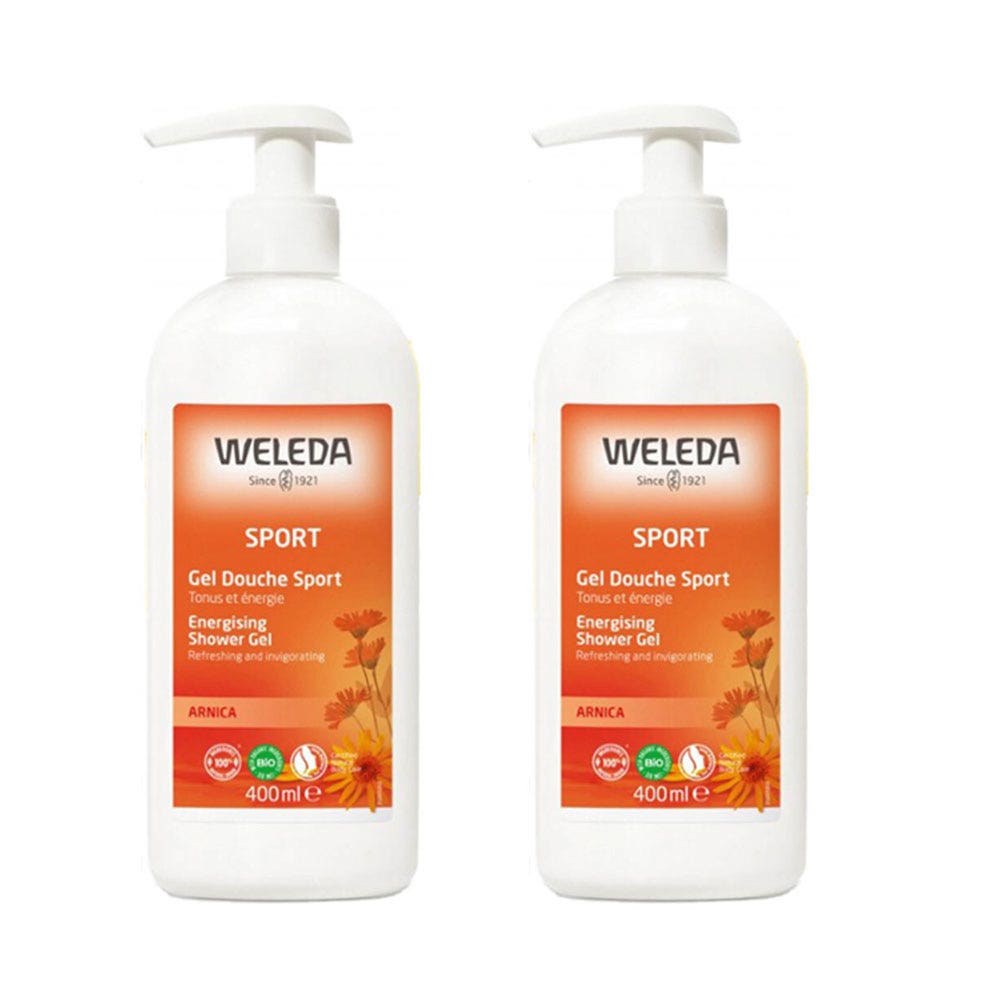 Weleda Arnica Gel Douche Sport Tous Types de Peaux 2x400ml