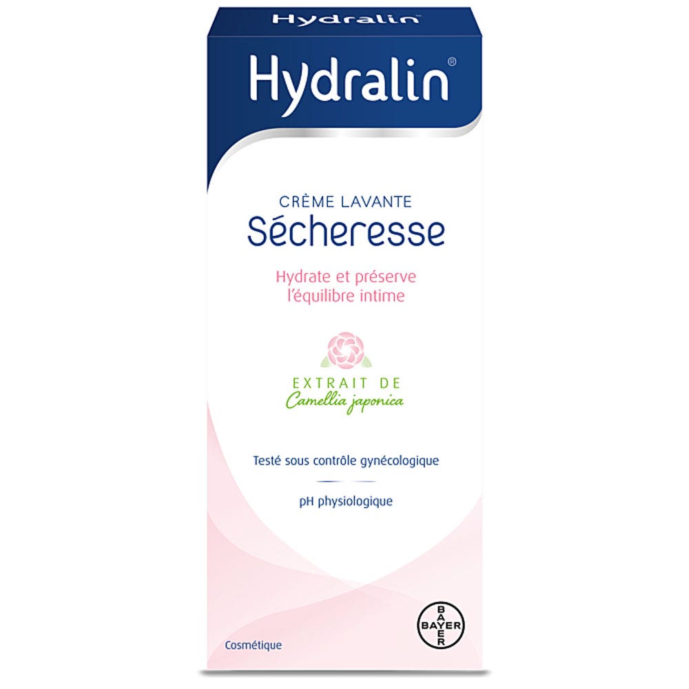 Hydralin Crème lavante Intime Sécheresse 400ml