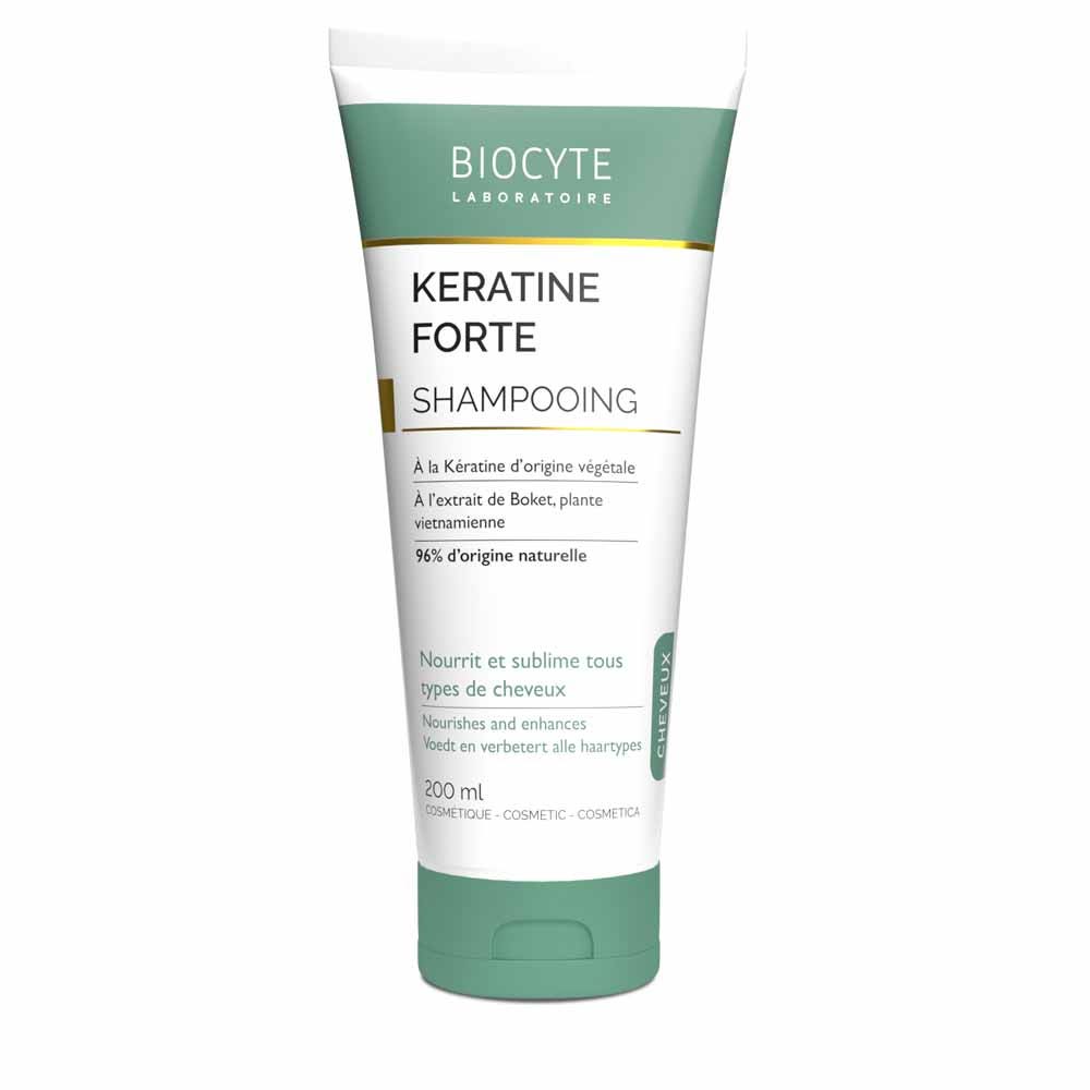 Biocyte Cheveux Keratine Forte Shampooing Soin Reparateur 200ml