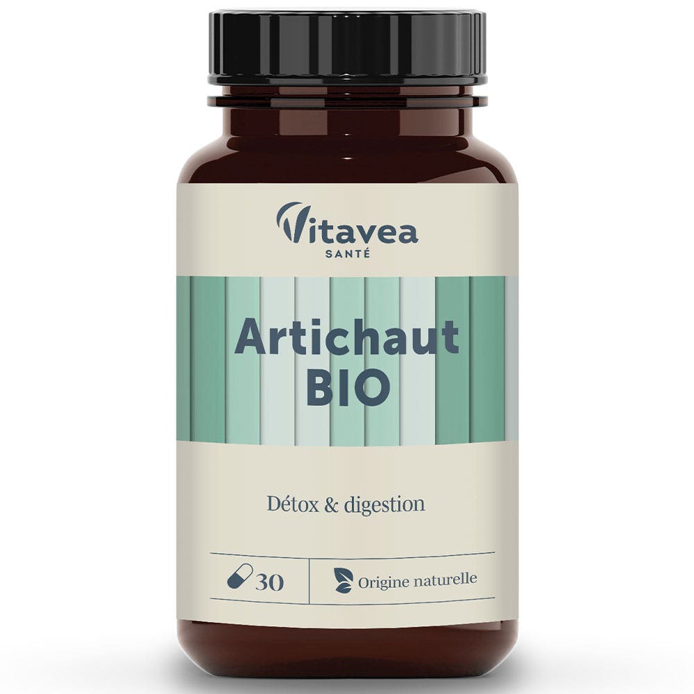 Vitavea Santé Les Essentiels Artichaut Bio Détox et Digestion 30 gélules