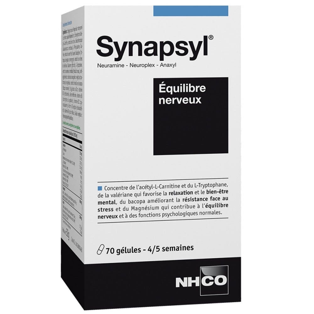 Nhco Nutrition Synapsyl 70 gélules