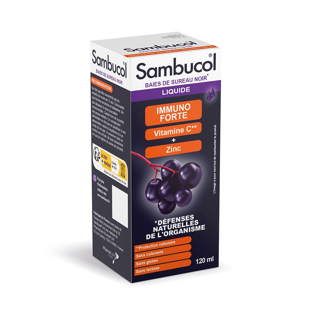 Sambucol Les Essentiels Immuno Forte 120ml