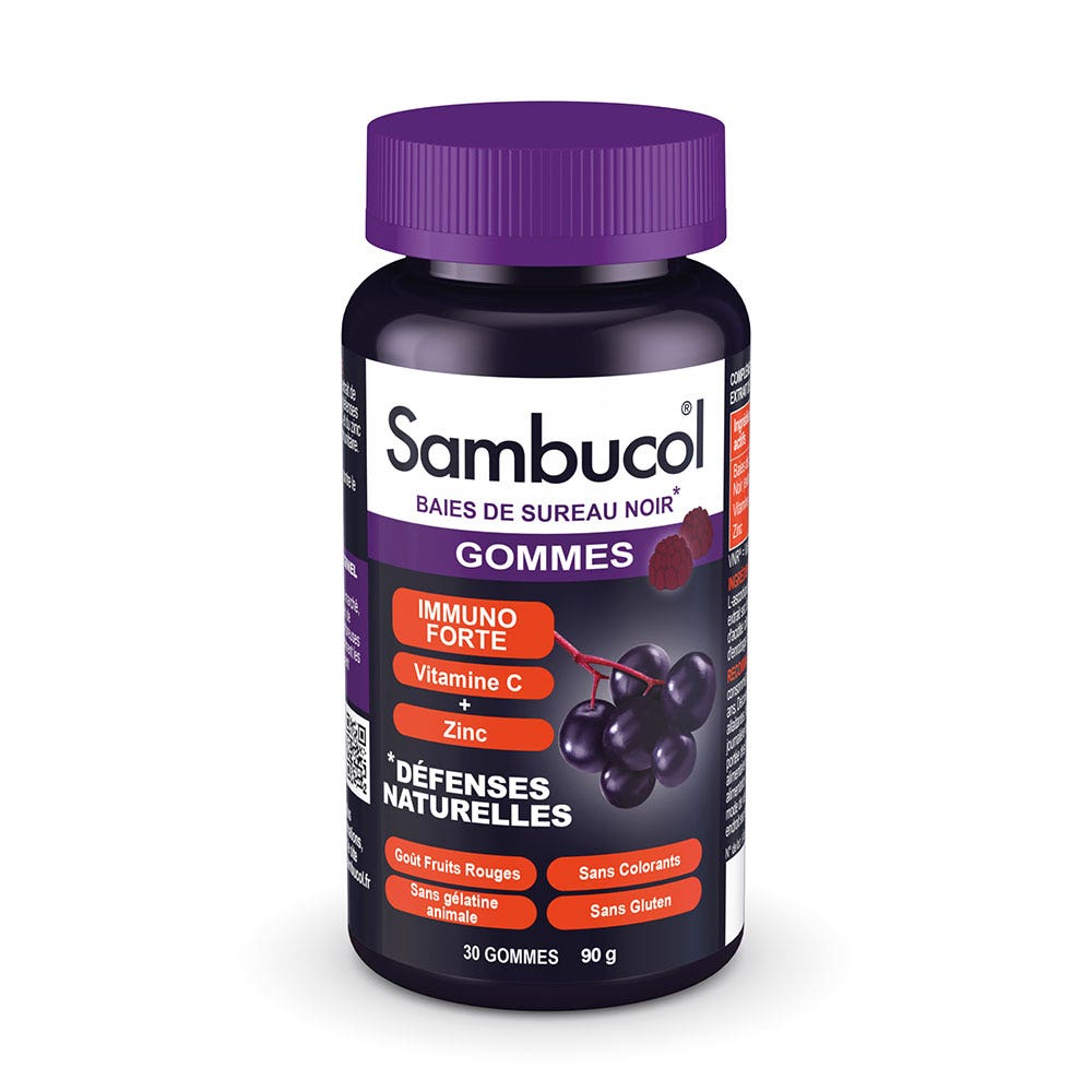 Sambucol Les Essentiels Immuno Forte 30 gommes
