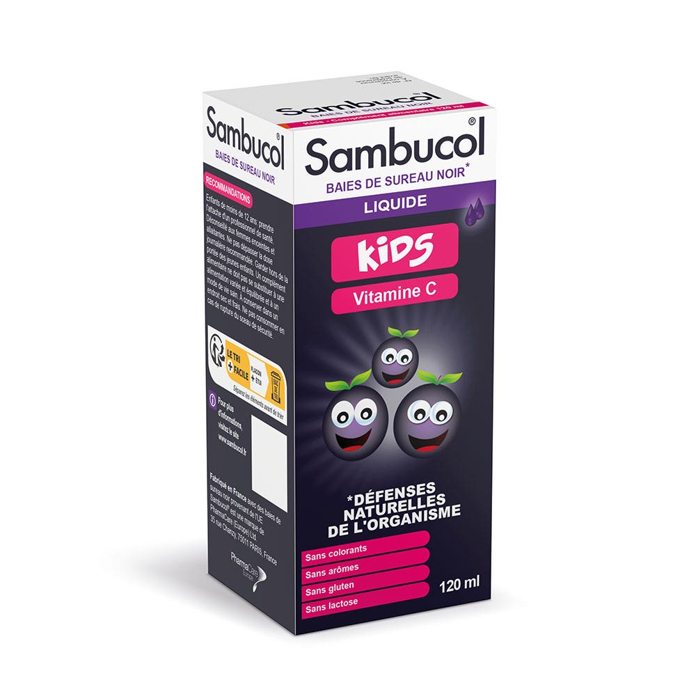 Sambucol Les Essentiels Enfants Sirop 120ml