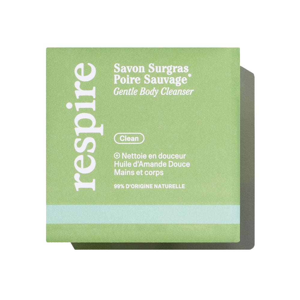 Respire Savon surgras Parfum poire sauvage 100g