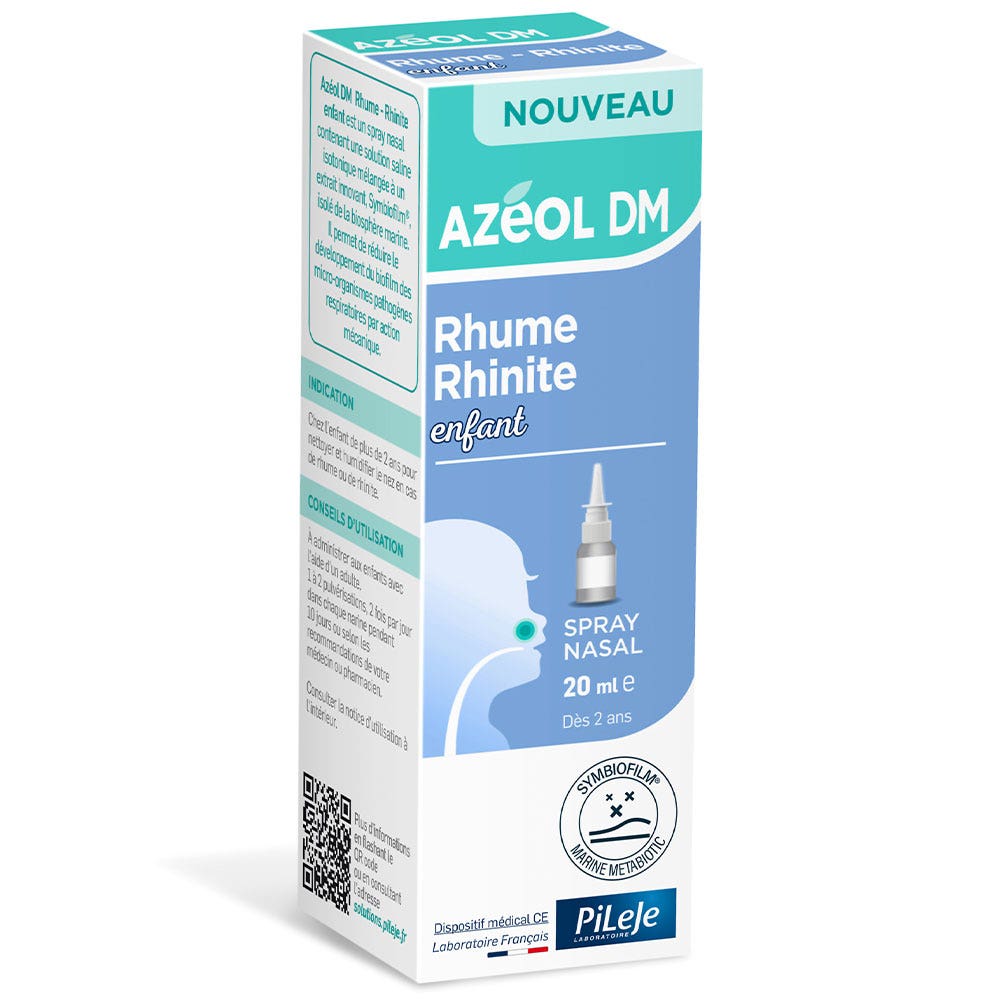 Pileje Azéol DM Rhinite Rhinosinusite Enfant Spray Nasal 20ml