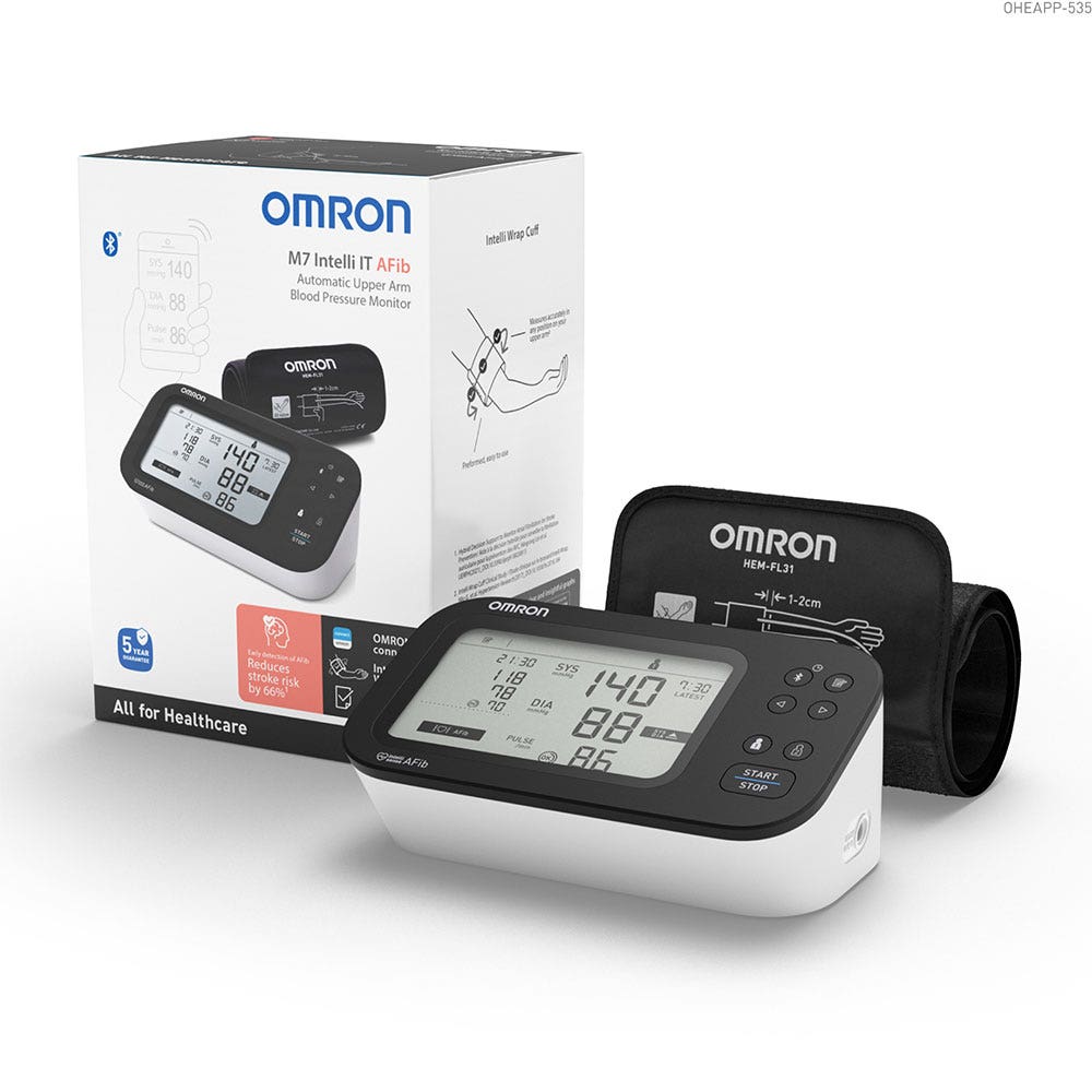 Omron Tensiomètre au bras M7 Intelli IT AFib