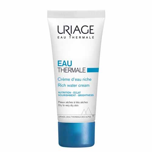 Uriage Eau Thermale Creme D'eau Riche Peaux Seches A Tres Seches 40ml