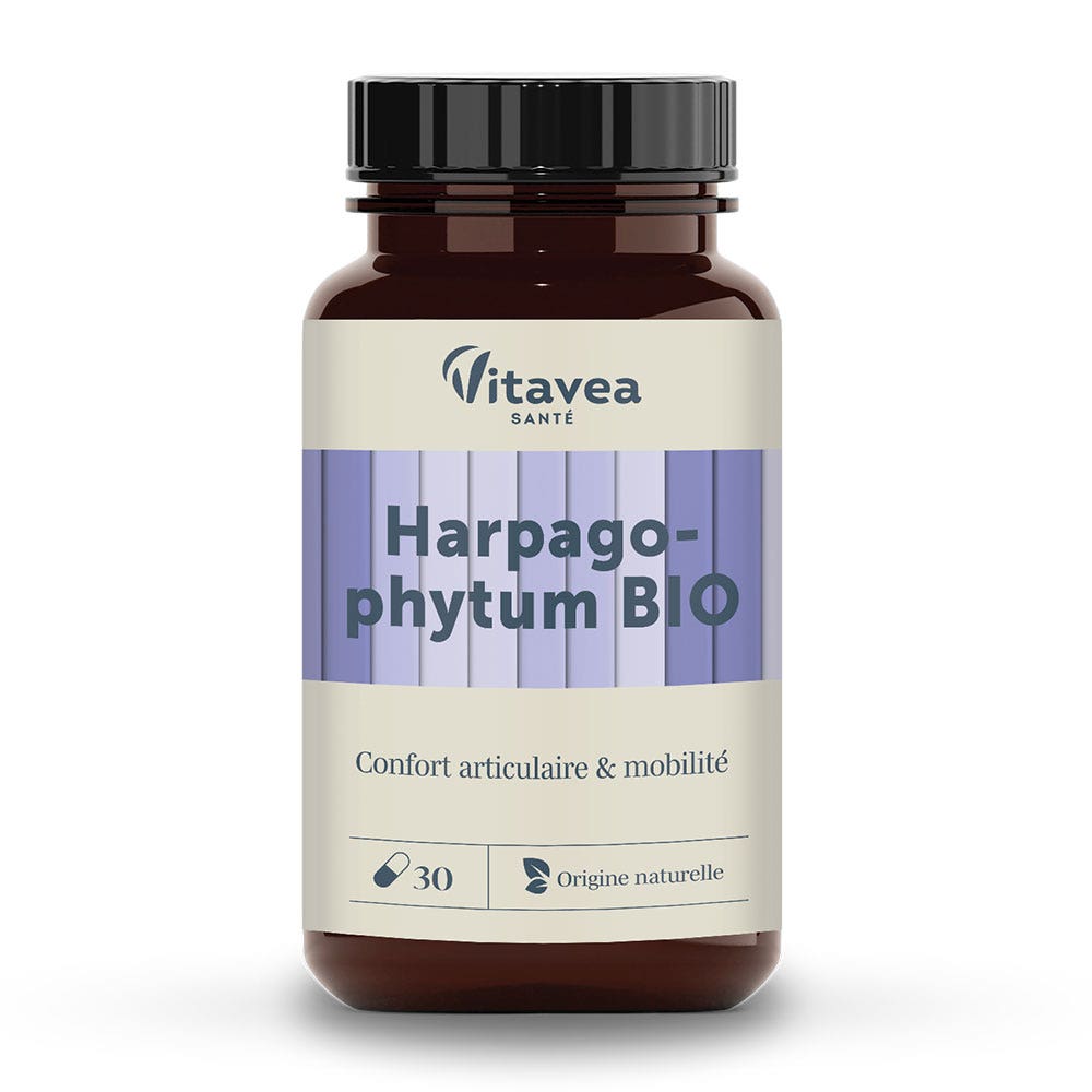 Vitavea Santé Les Essentiels Harpagophytum Bio Confort articulaire 30 gélules