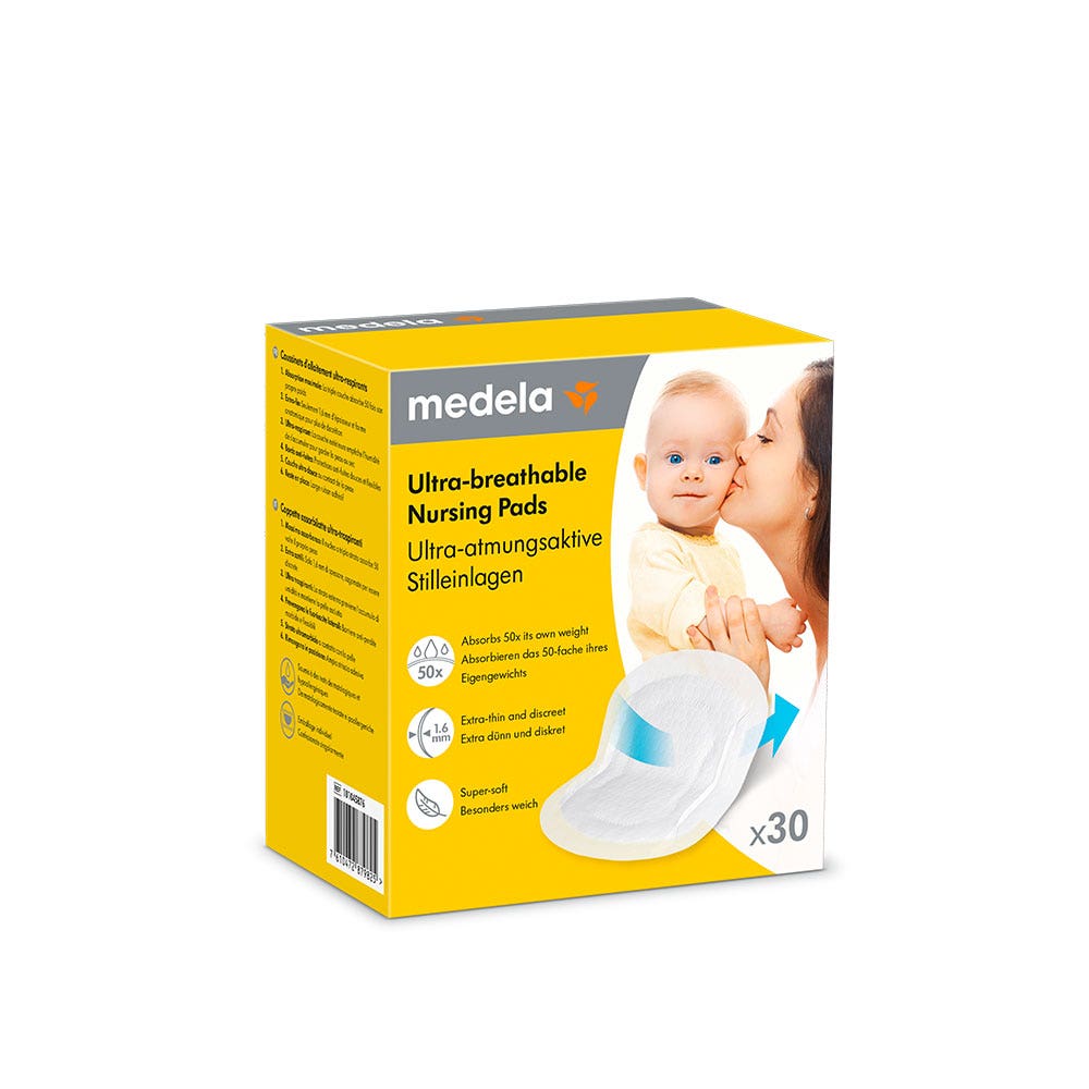 Medela Coussins d'Allaitement Ultra-Respirants x30