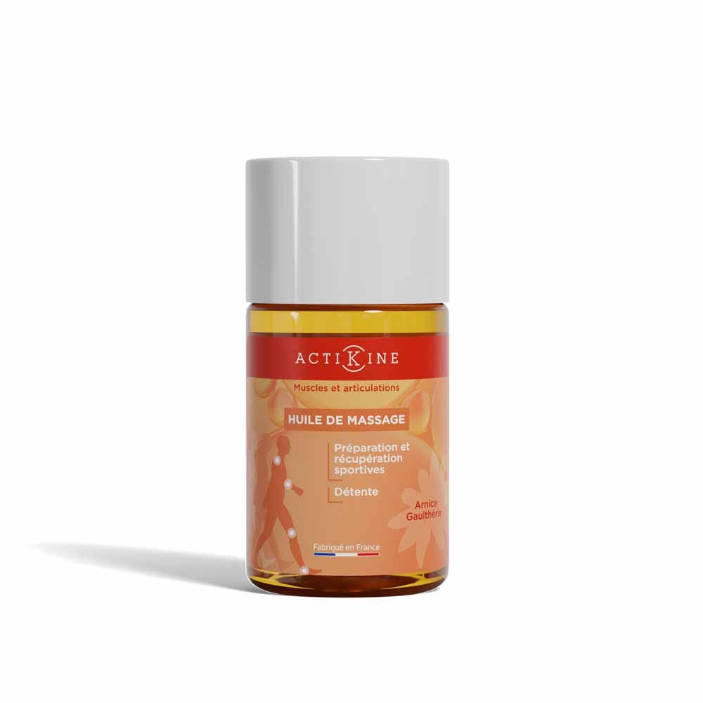 Marque Verte ActiKine Huile De Massage À L'Arnica Muscles Et Articulations 100ml