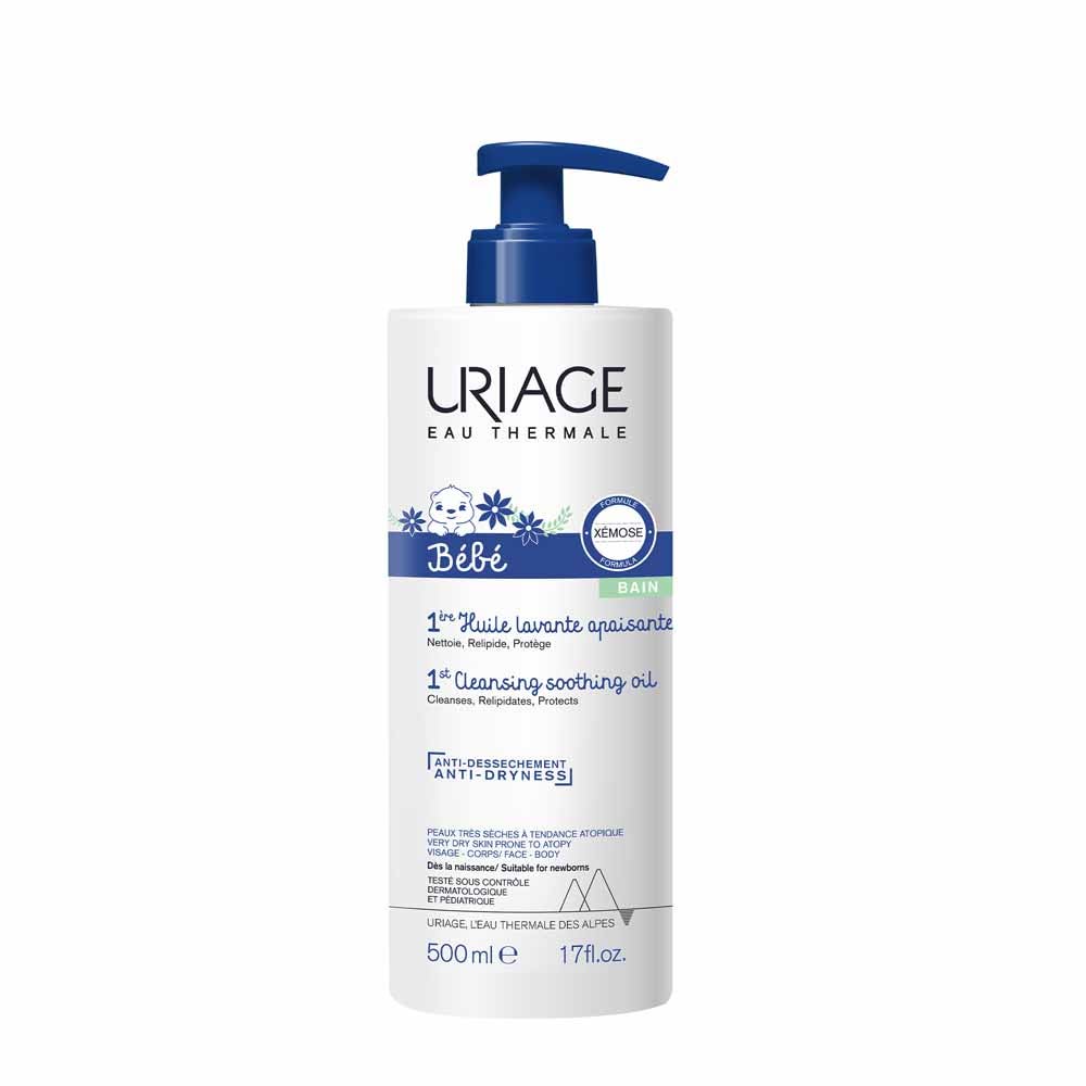 Uriage Bébé 1ere Huile Lavante Apaisante 500ml