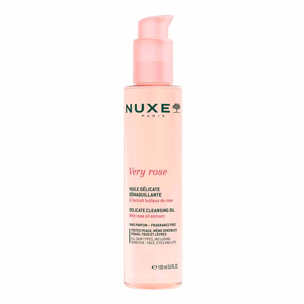 Nuxe Very rose Aceite desmaquillante delicado 150 ml