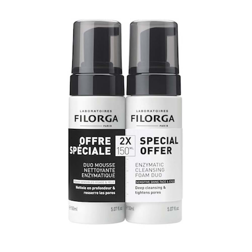 Filorga Skin-Prep Duo Mousse Nettoyante 2x150ml