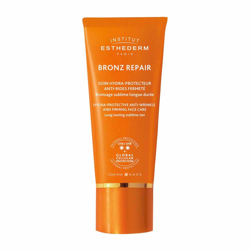 Institut Esthederm Bronz Repair Soin protecteur anti-rides fermeté Soleil Modere 50ml