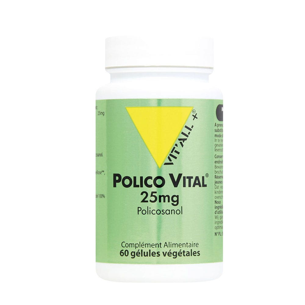 Polico Vital 25mg 60 Gélules Vit'All+
