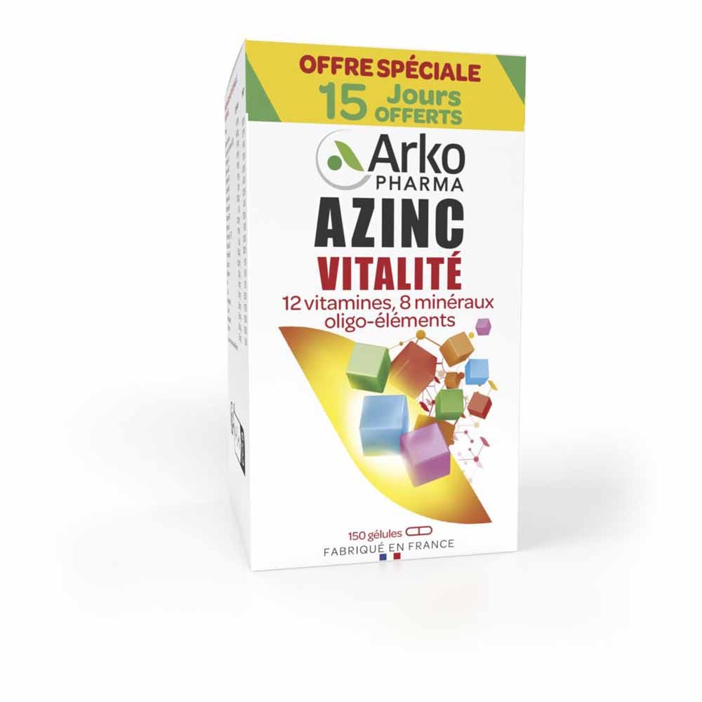 Vitalite 150 Gelules Azinc Arkopharma