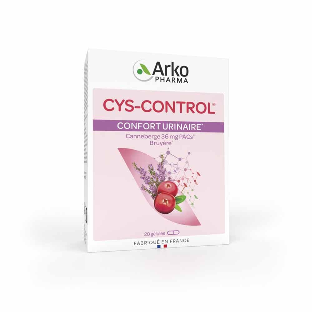 Arkopharma Cys-Control Confort Urinaire Canneberge 20 gélules