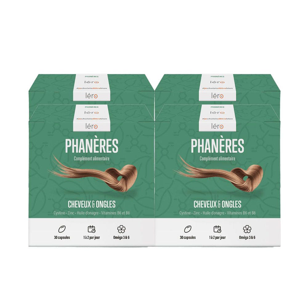 Lero Phaneres Cheveux Et Ongles 120 capsules