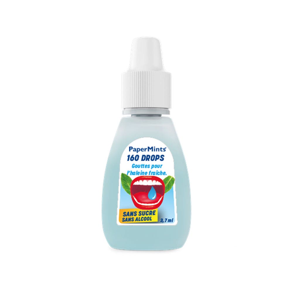 Paper Mints Drops Goût Menthe 160 gouttes