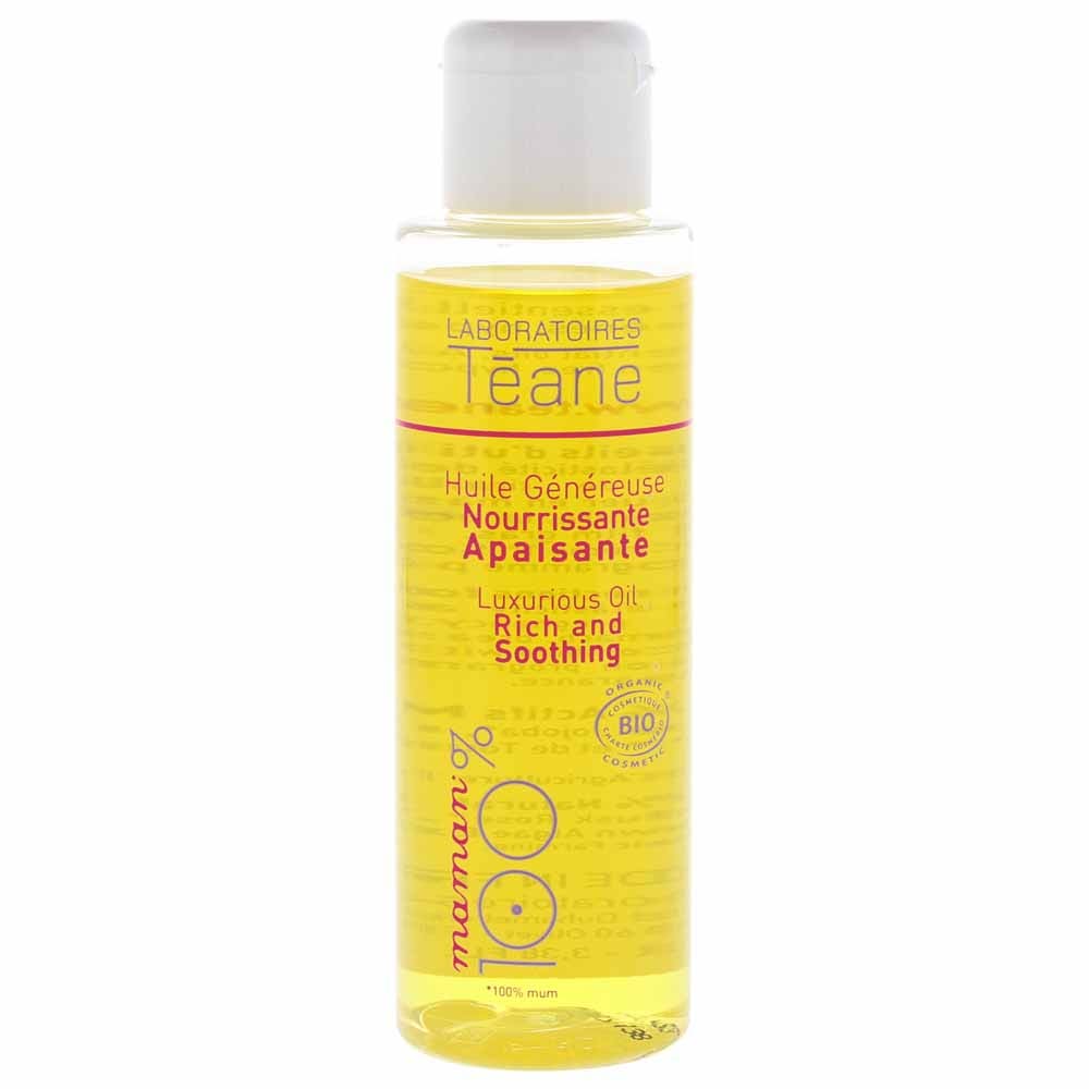 Laboratoires Teane 100% Maman Huile Généreuse Apaisante Bio 105ml
