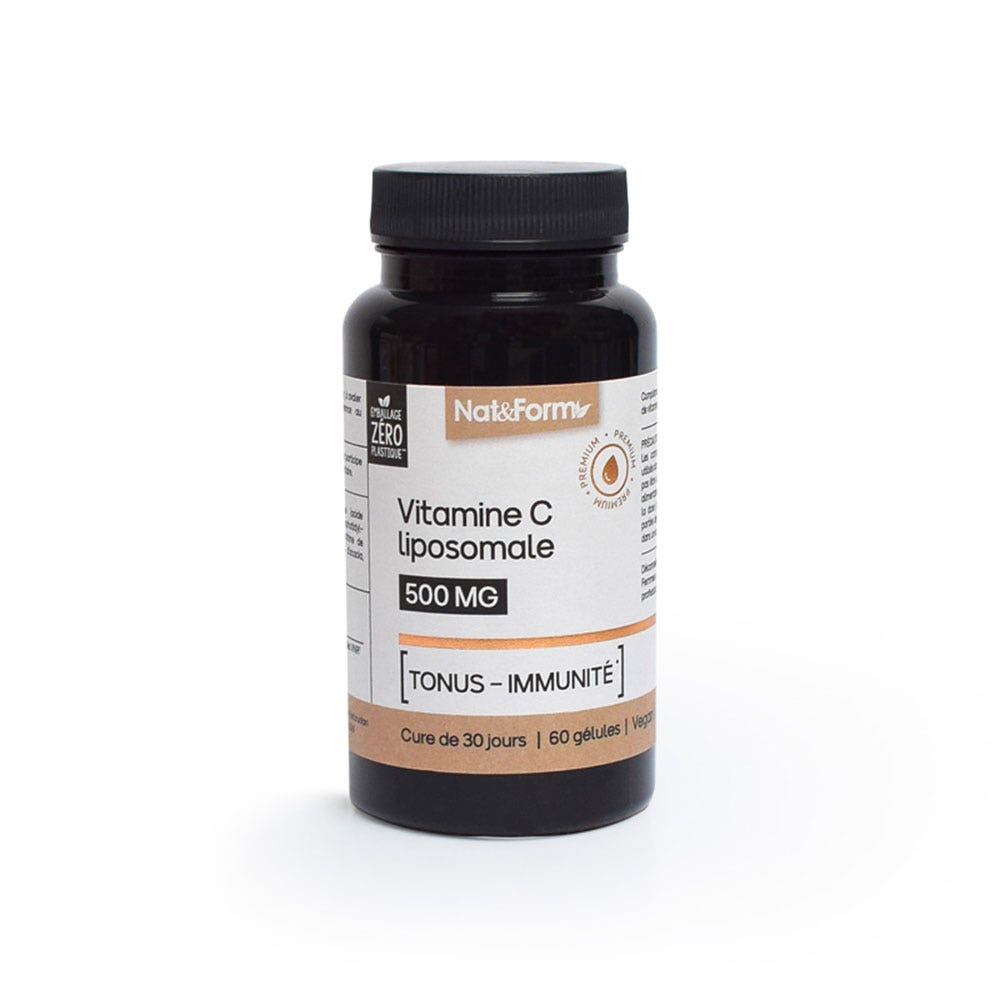 Nat&Form Vitamine C liposomale x60 gélules végétales