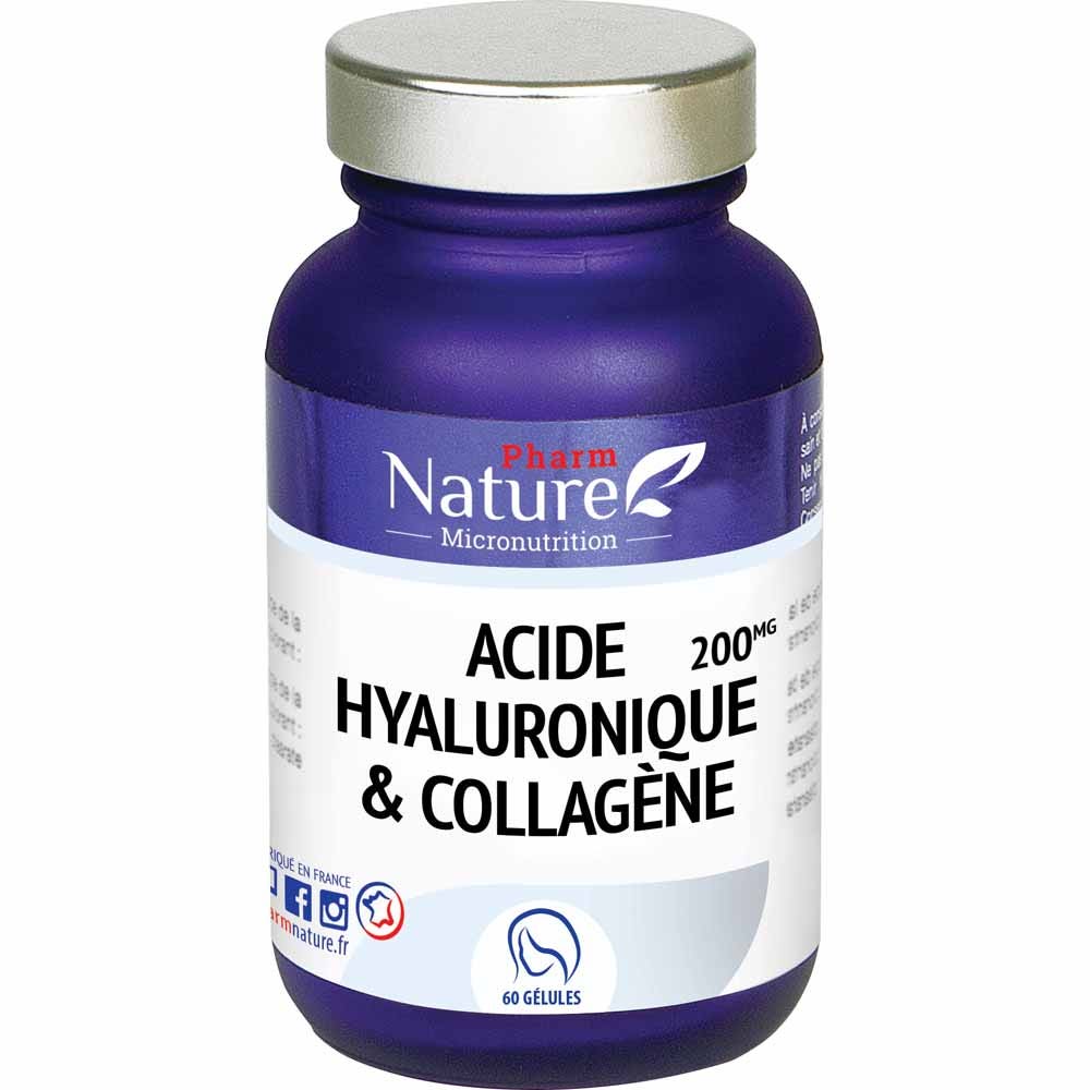 Kersiens Acide hyaluronique & collagène 60 gélules