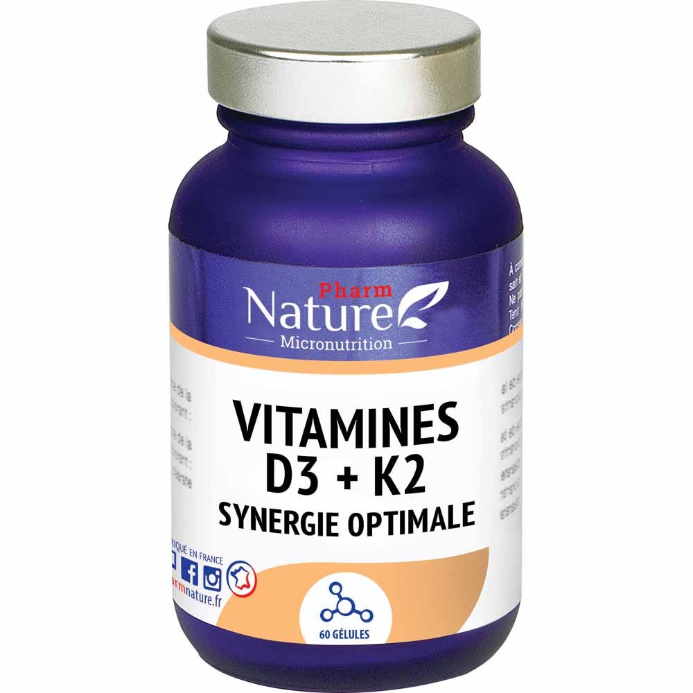 Kersiens Vitamines D3 + K2 60 gélules