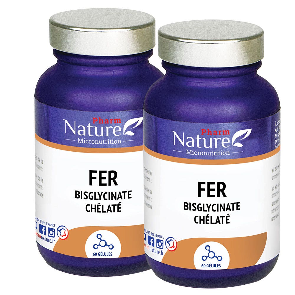 Kersiens Magnésium bisglycinate chélaté 2x60 gélules