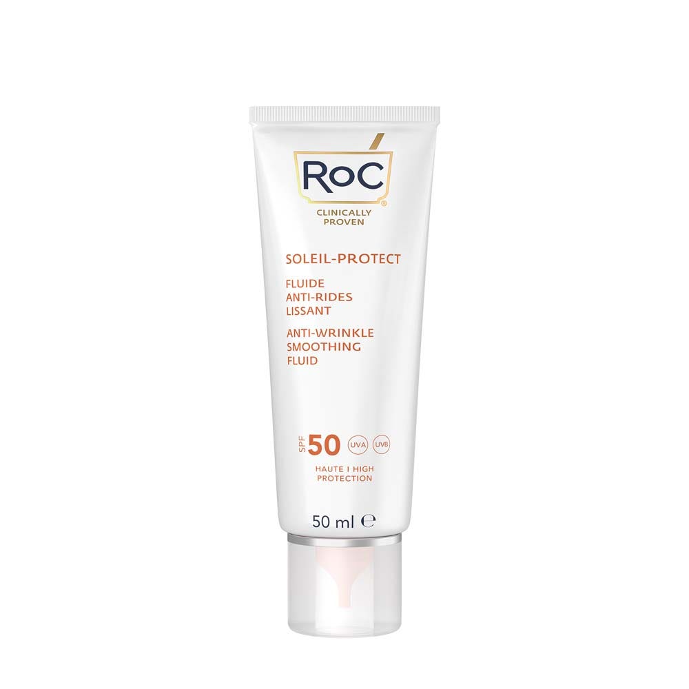 Roc Soleil Protect Fluide anti rides SPF50+ Visage 50ml