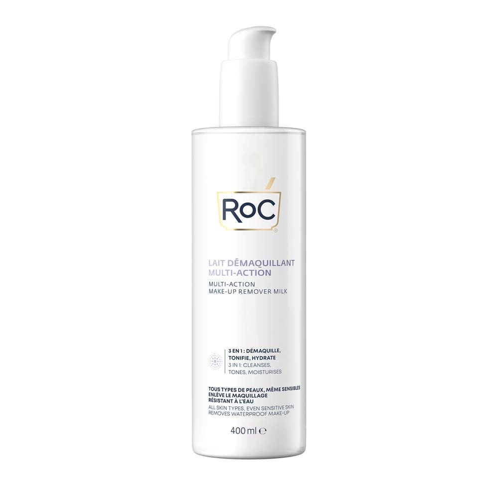 Roc Nettoyant visage Lait demaquillant 3-en-1 Multi Action 400ml