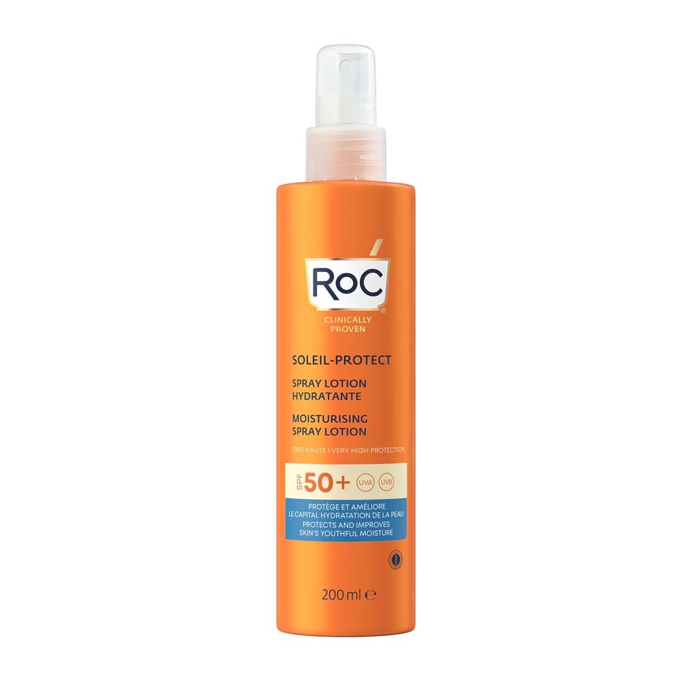 Roc Soleil Protect Lait Hydratant En Spray Spf50+ Corps 200ml