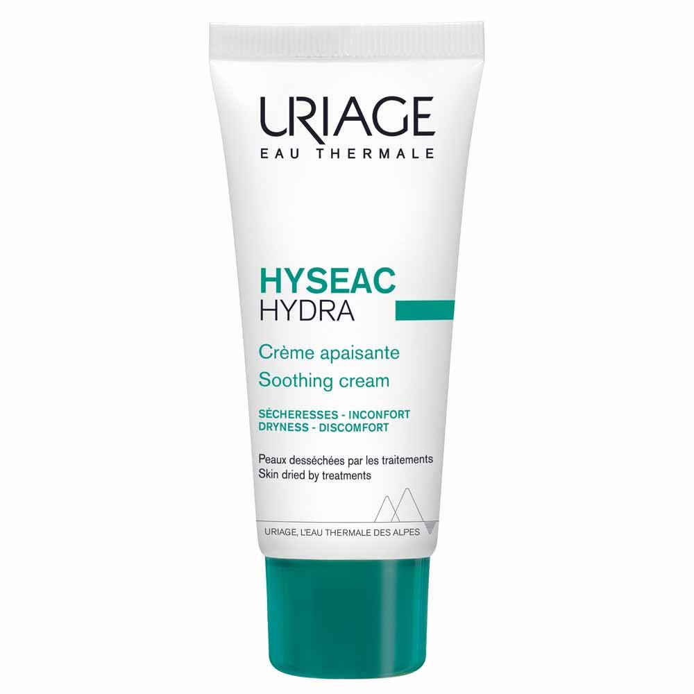 Uriage Hyséac Hydra Crème Apaisante Peaux Dessechees Par Les Traitements 40ml