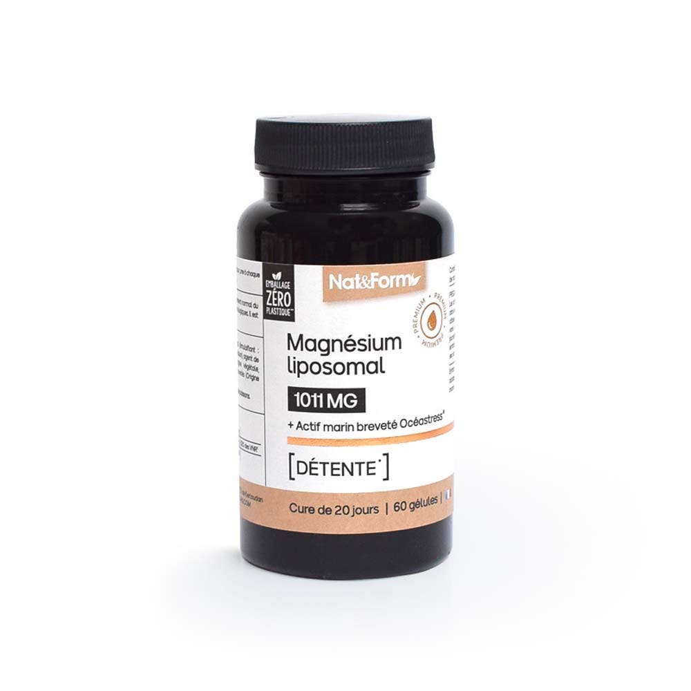 Nat&Form Magnésium liposomal x60 gélules végétales