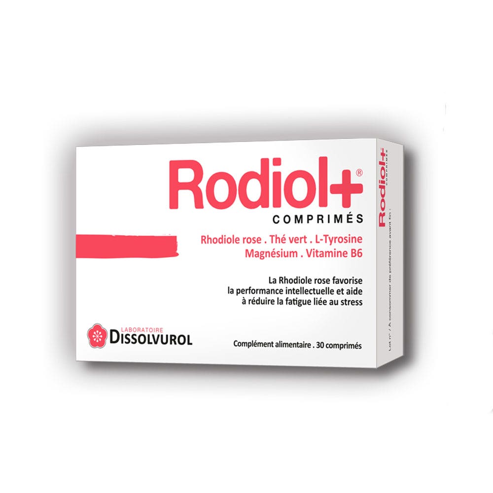 Dissolvurol Rodiol+ 30 comprimes