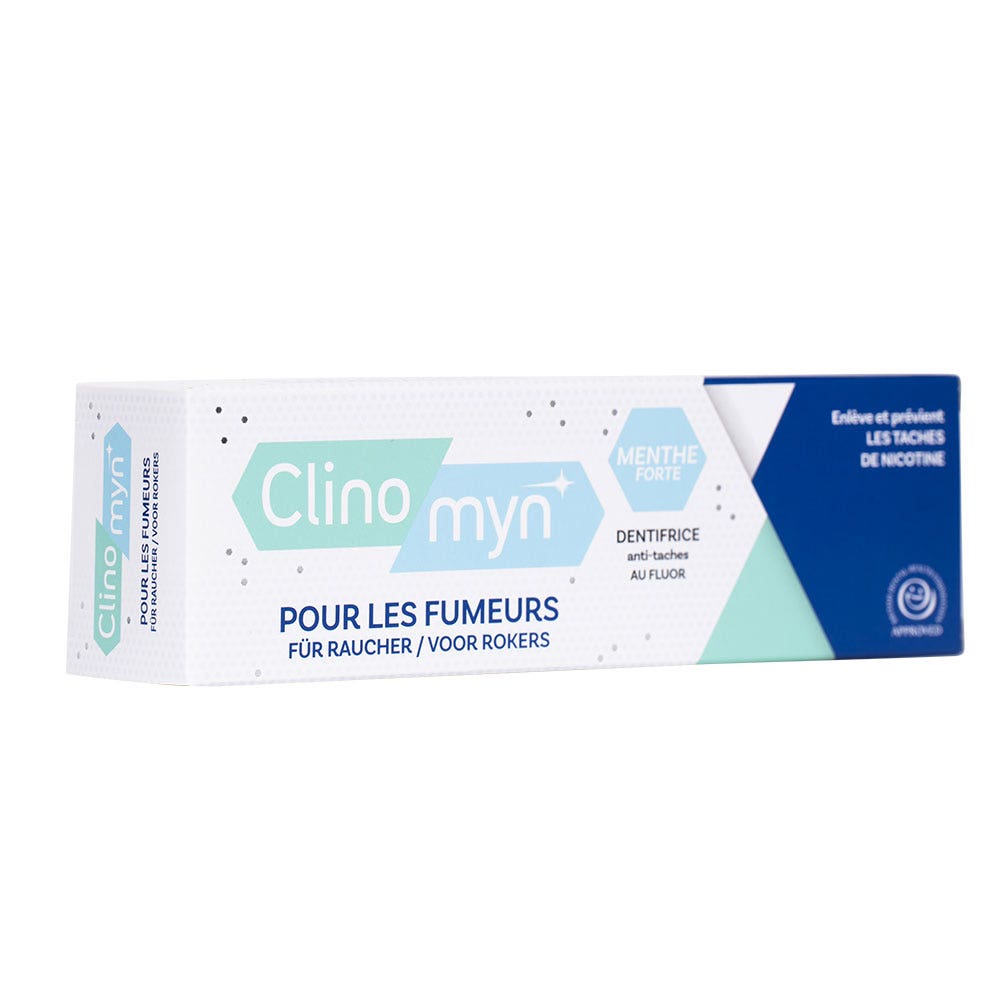 Clinomyn Dentifrice Anti-taches Fumeurs 75ml