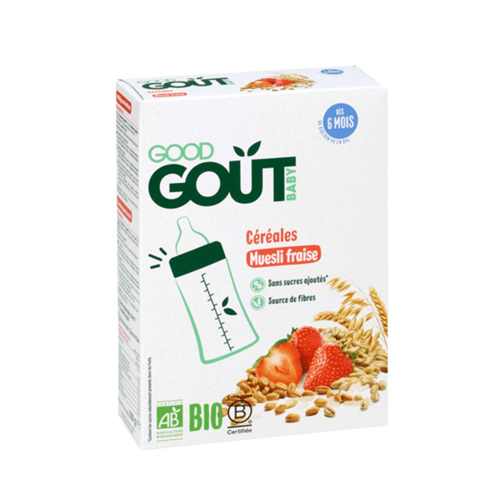 Good Gout Cereales Infantiles Bio Des 8 Mois 200g