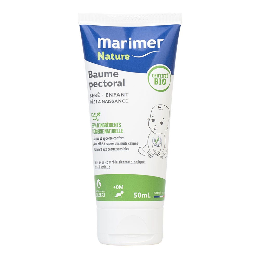 Marimer Baby Baume Pectoral Bio 50ml