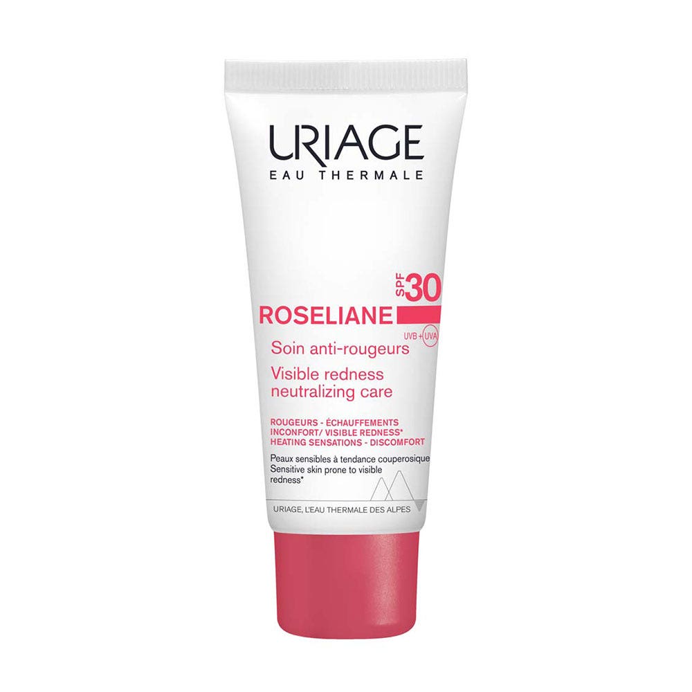 Creme Anti Rougeurs Spf30 Peaux Sensibles A Rougeurs 40ml Roseliane Uriage