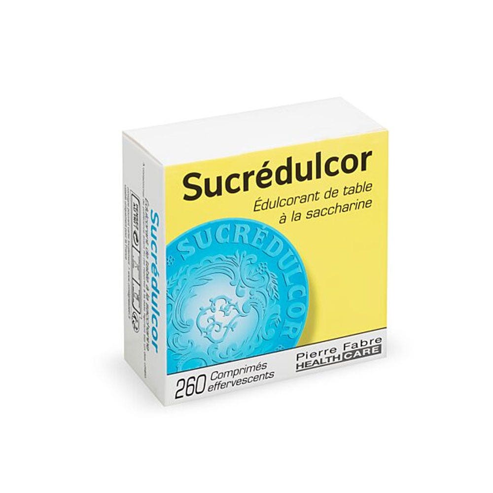 Sucredulcor Edulcorant De Table A La Saccharine 260 Comprimes