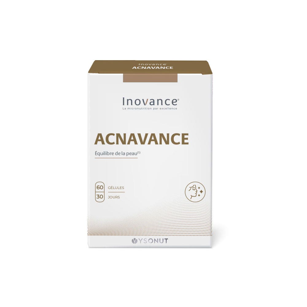 Acnavance 60 Gelules Equilibre Cutane Inovance